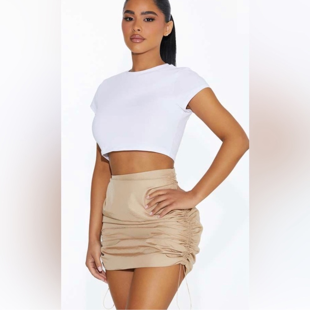 Naked wardrobe windbreaker mini skirt ~ Medium~ new without tag